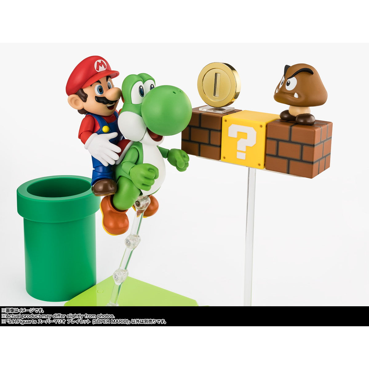 【新品即納】[FIG] S.H.Figuarts(フィギュアーツ) スーパーマリオ プレイセット(SUPER MARIO) 完成品 フィギュア用アクセサリ バンダイスピリッツ(20260221)