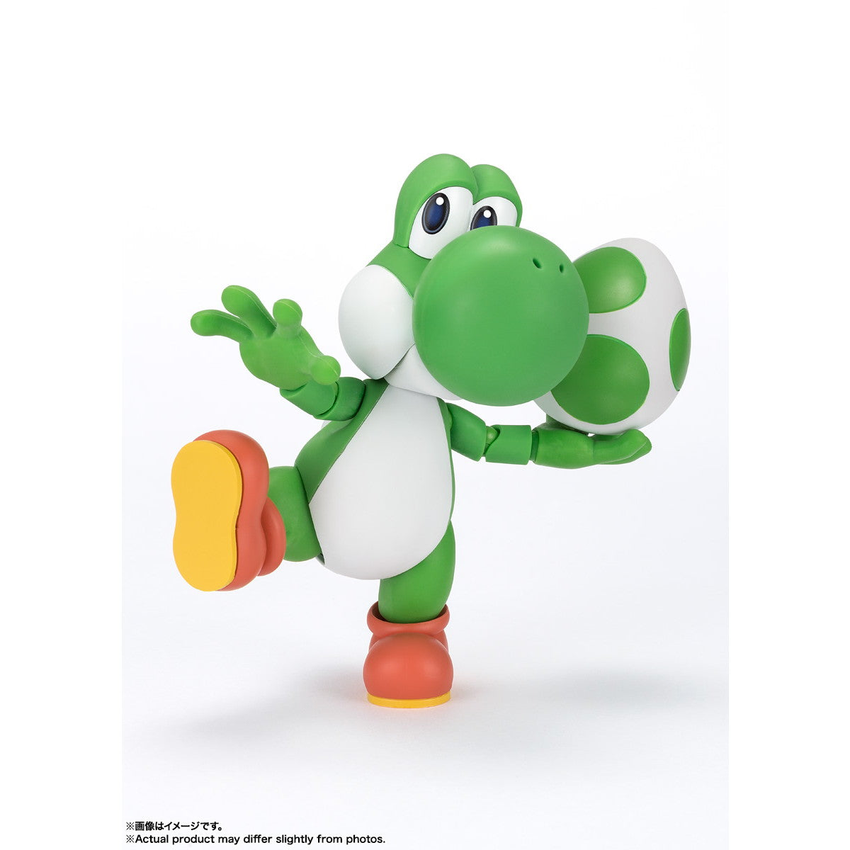 【新品】【お取り寄せ】[FIG] S.H.Figuarts(フィギュアーツ) ヨッシー(SUPER MARIO) スーパーマリオ 完成品 可動フィギュア バンダイスピリッツ(20260314)