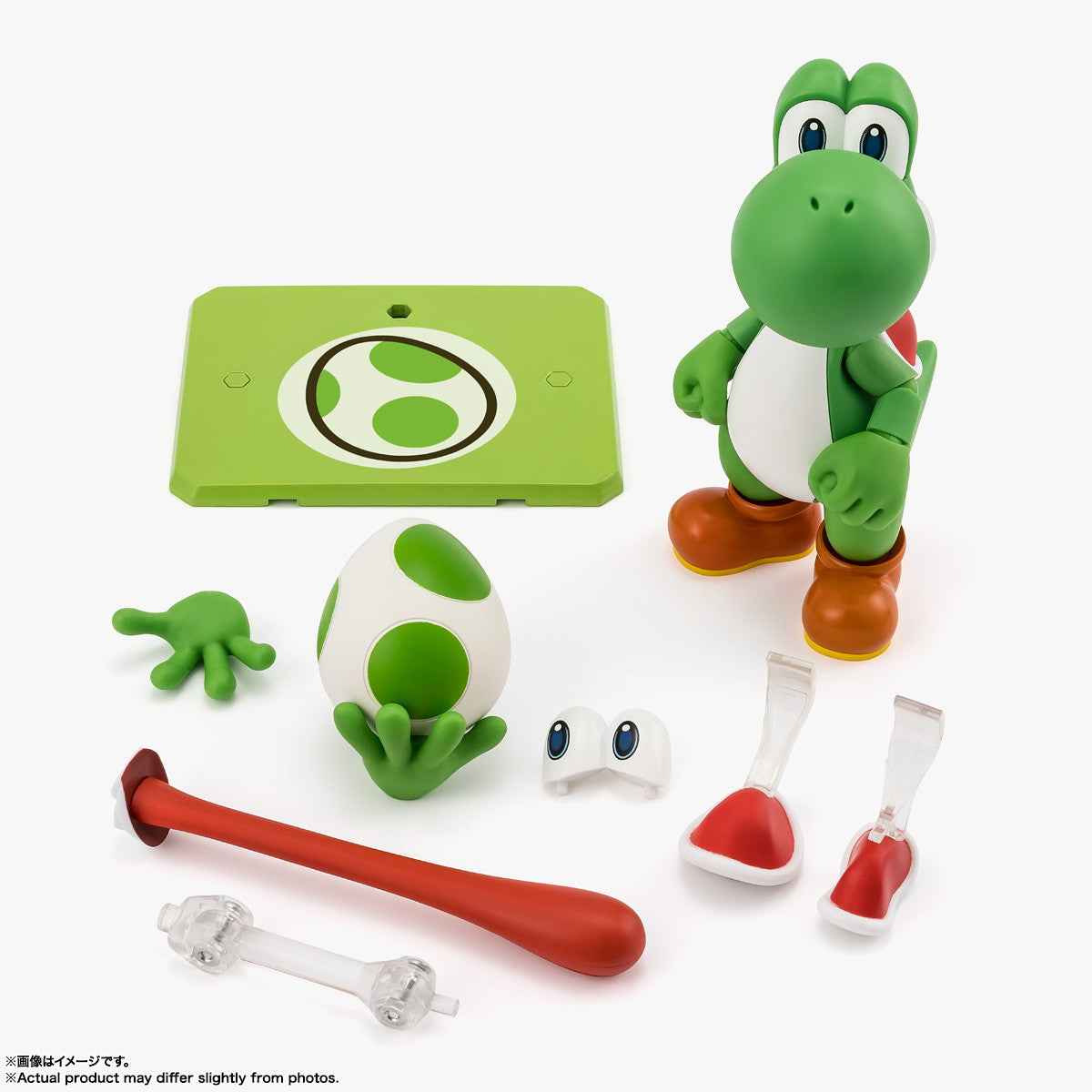 【新品】【お取り寄せ】[FIG] S.H.Figuarts(フィギュアーツ) ヨッシー(SUPER MARIO) スーパーマリオ 完成品 可動フィギュア バンダイスピリッツ(20260314)