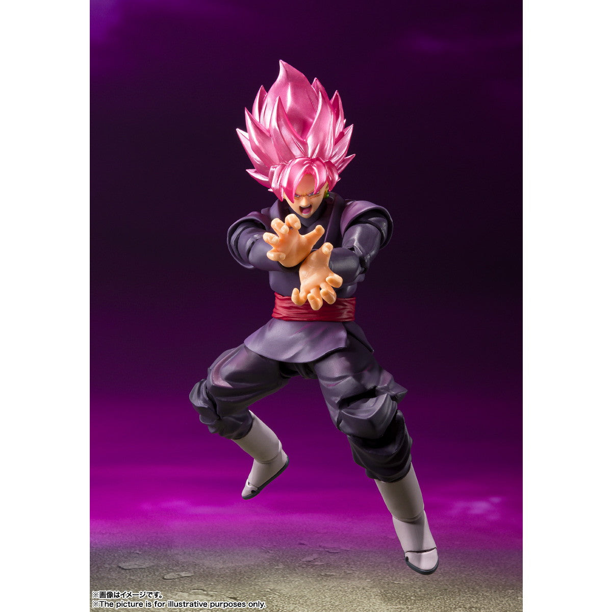 【中古即納】[FIG] (再々販) S.H.Figuarts(フィギュアーツ) ゴクウブラック-スーパーサイヤ人ロゼ- ドラゴンボール超(スーパー) 完成品 可動フィギュア バンダイスピリッツ(20260124)