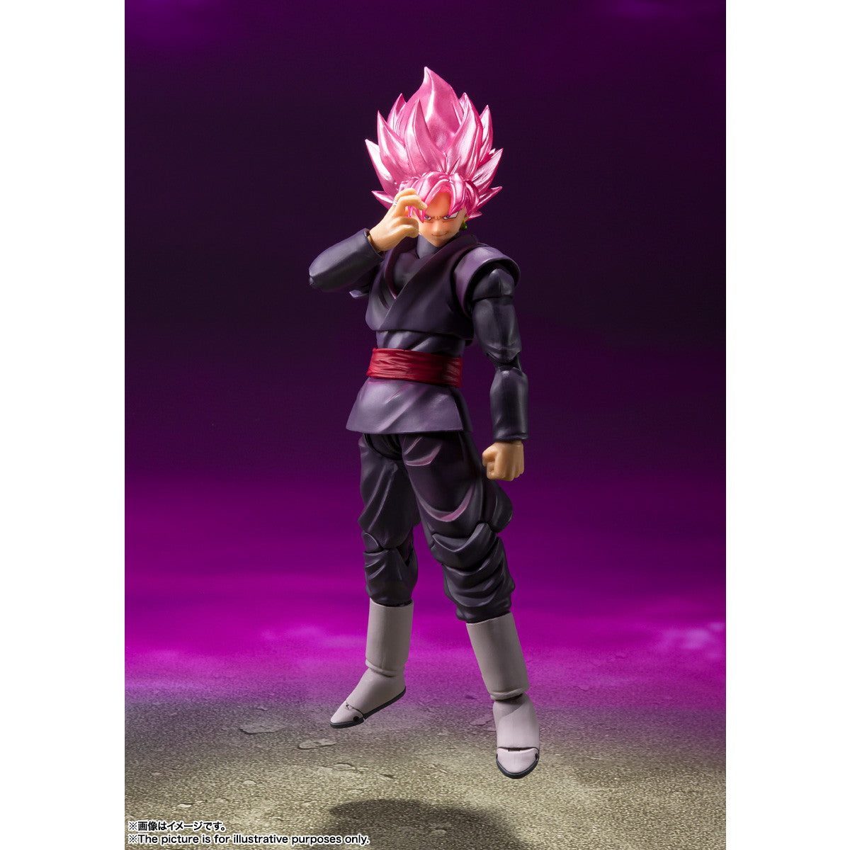 【中古即納】[FIG] (再々販) S.H.Figuarts(フィギュアーツ) ゴクウブラック-スーパーサイヤ人ロゼ- ドラゴンボール超(スーパー) 完成品 可動フィギュア バンダイスピリッツ(20260124)