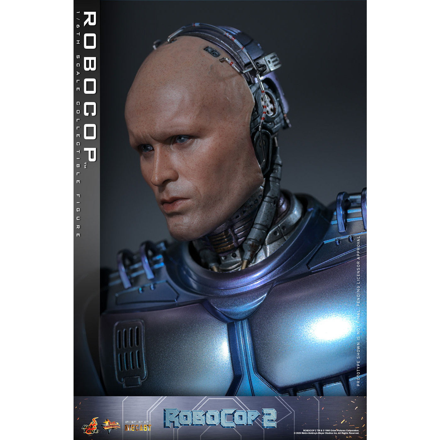 【予約安心出荷】[FIG] ムービー・マスターピース DIECAST ロボコップ ロボコップ2 1/6 完成品 可動フィギュア(MM#827D74) ホットトイズ(2026年10月)