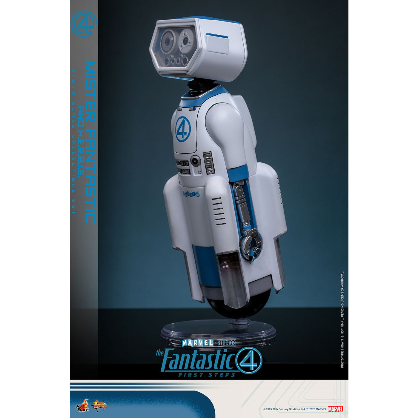 【予約安心出荷】[FIG] ムービー・マスターピース ミスター・ファンタスティック&ハービー ファンタスティック4:ファースト・ステップ 1/6 完成品 可動フィギュア(MM#822) ホットトイズ(2026年10月)
