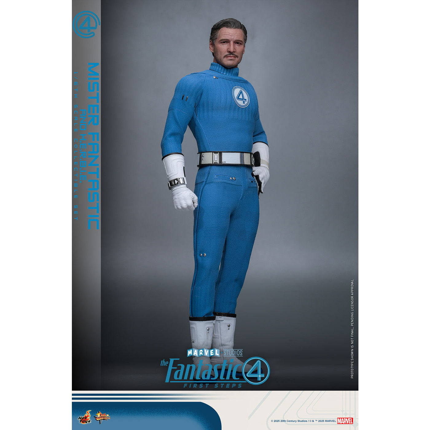 【予約安心出荷】[FIG] ムービー・マスターピース ミスター・ファンタスティック&ハービー ファンタスティック4:ファースト・ステップ 1/6 完成品 可動フィギュア(MM#822) ホットトイズ(2026年10月)