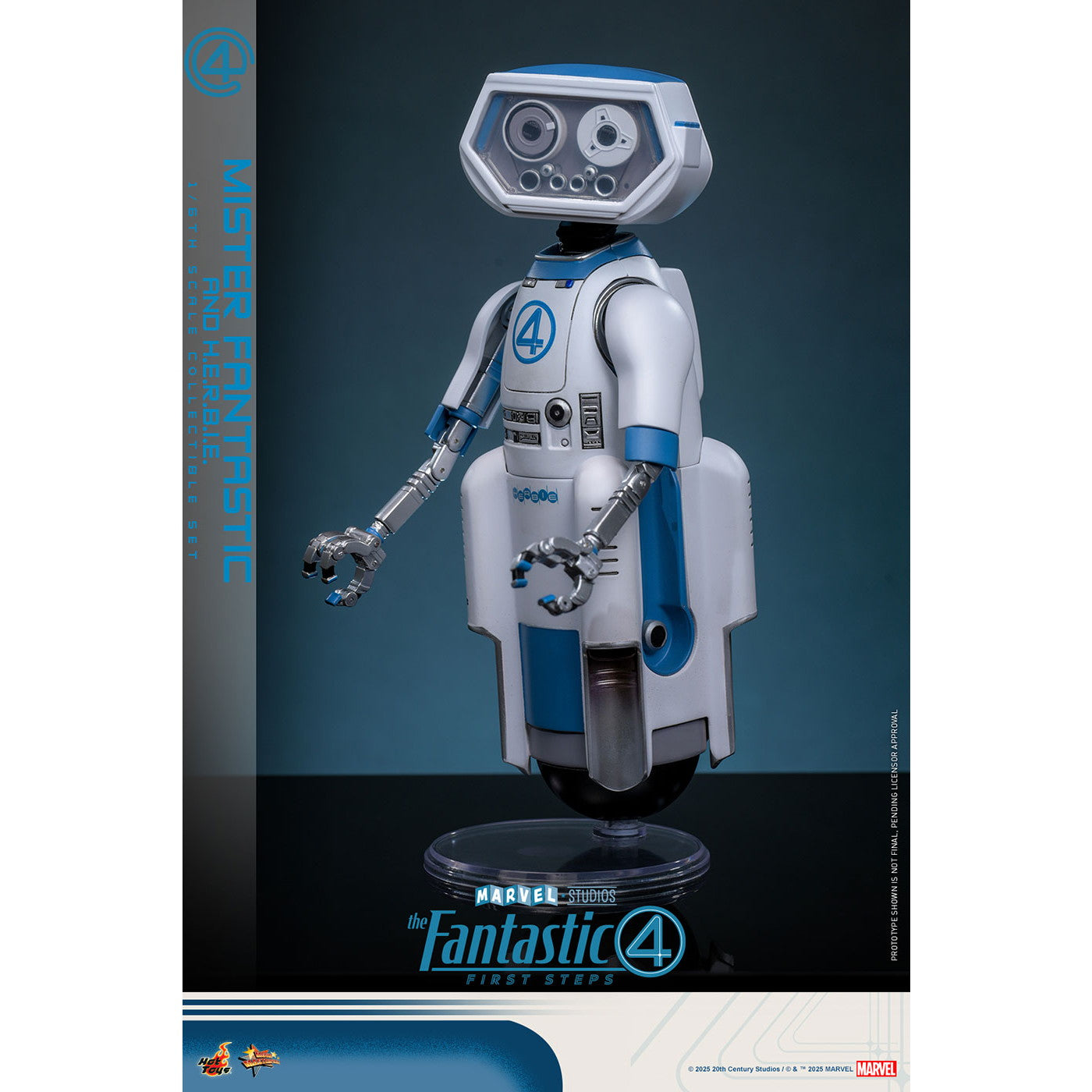 【予約安心出荷】[FIG] ムービー・マスターピース ミスター・ファンタスティック&ハービー ファンタスティック4:ファースト・ステップ 1/6 完成品 可動フィギュア(MM#822) ホットトイズ(2026年10月)