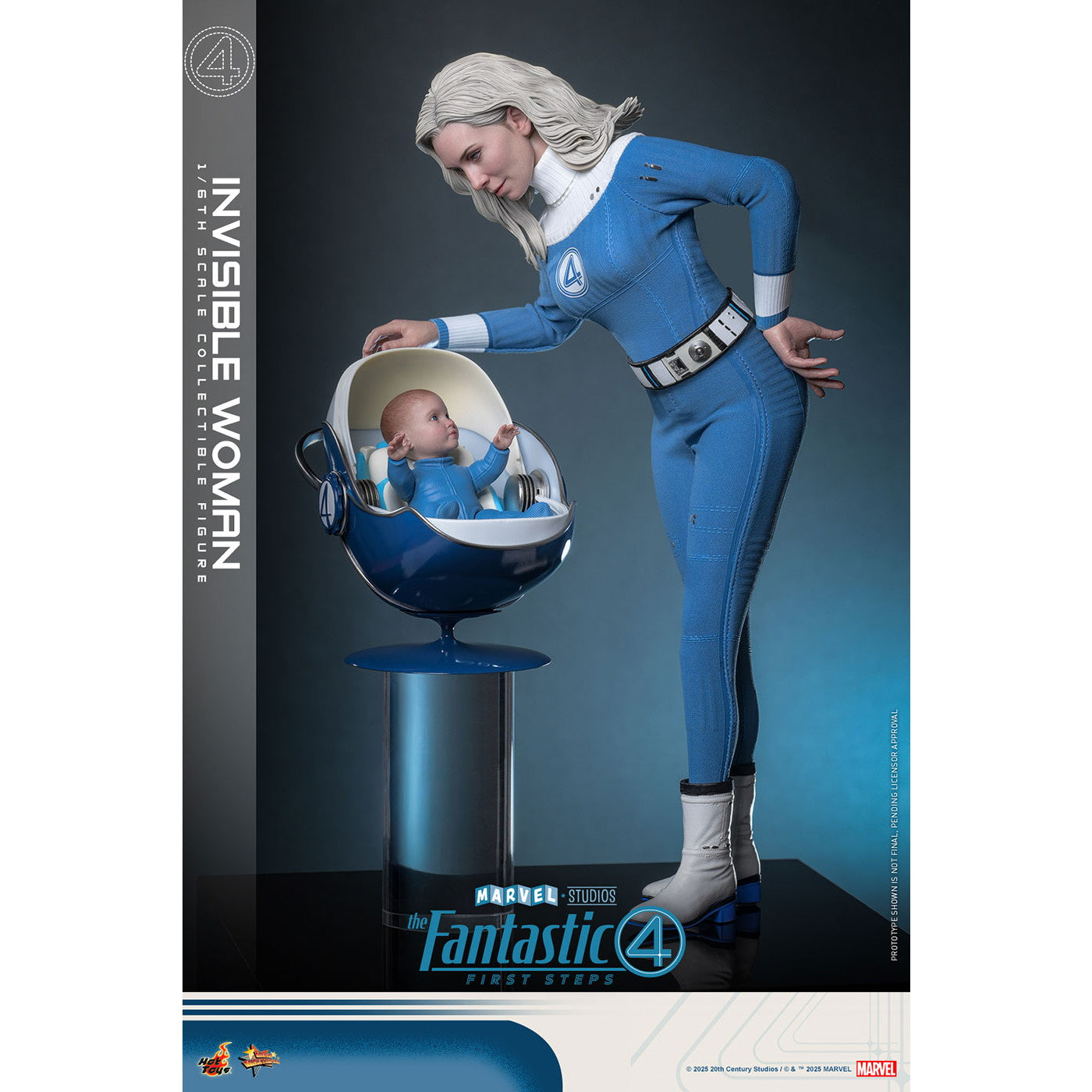 【予約安心出荷】[FIG] ムービー・マスターピース インビジブル・ウーマン ファンタスティック4:ファースト・ステップ 1/6 完成品 可動フィギュア(MM#823) ホットトイズ(2026年10月)