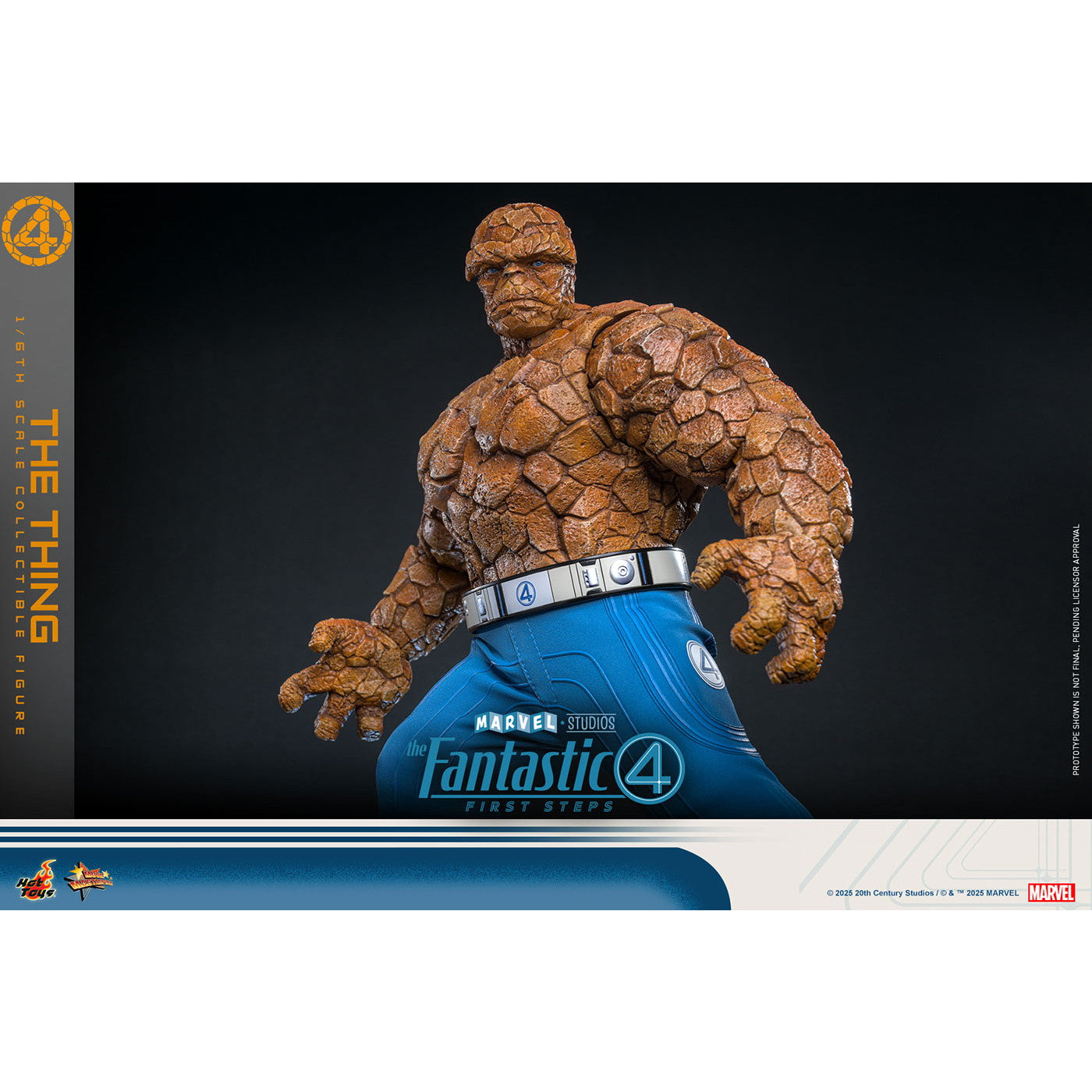 【予約安心出荷】[FIG] ムービー・マスターピース ザ・シング ファンタスティック4:ファースト・ステップ 1/6 完成品 可動フィギュア(MM#813) ホットトイズ(2026年10月)