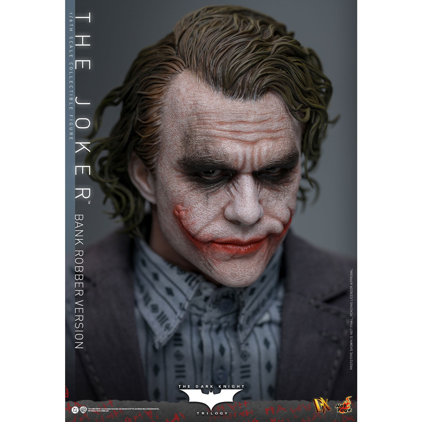 【予約安心出荷】[FIG] ムービー・マスターピース DX ジョーカー(銀行強盗) ダークナイト・トリロジー 1/6 完成品 可動フィギュア(DX#50) ホットトイズ(2026年10月)