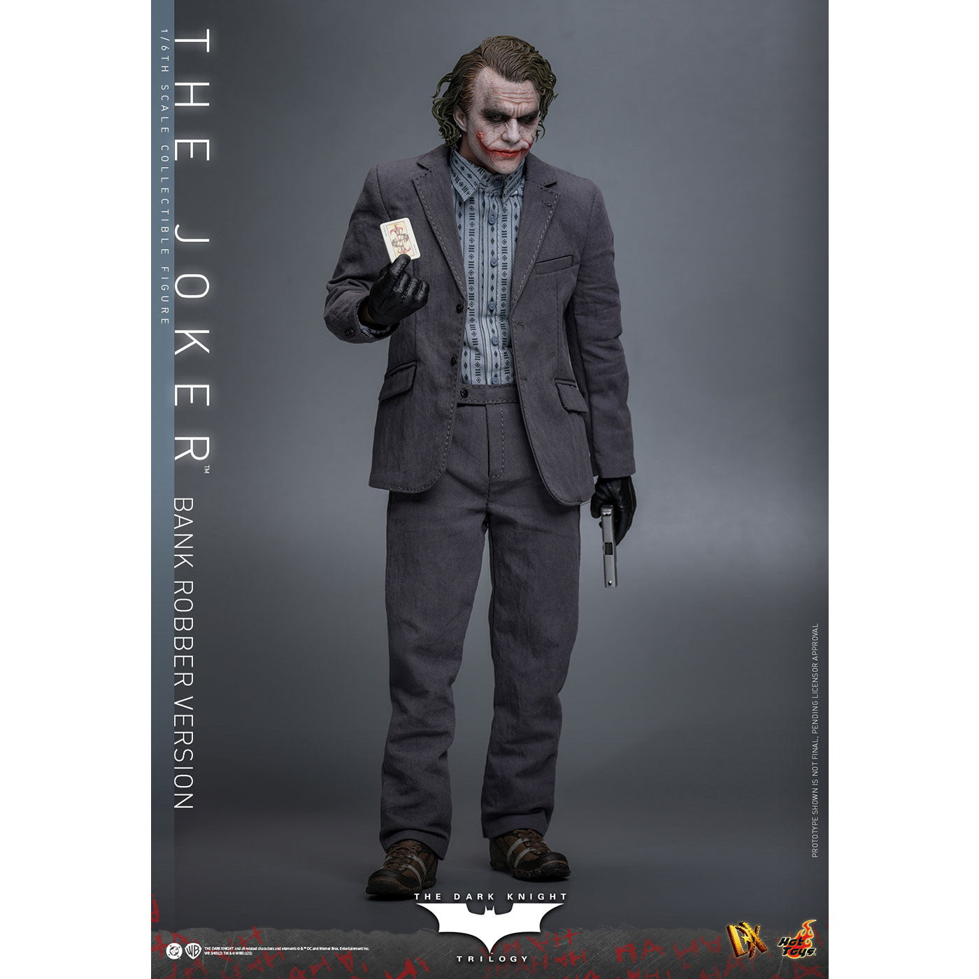 【予約安心出荷】[FIG] ムービー・マスターピース DX ジョーカー(銀行強盗) ダークナイト・トリロジー 1/6 完成品 可動フィギュア(DX#50) ホットトイズ(2026年10月)