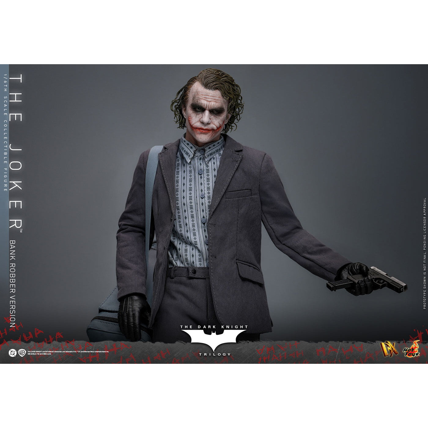 【予約安心出荷】[FIG] ムービー・マスターピース DX ジョーカー(銀行強盗) ダークナイト・トリロジー 1/6 完成品 可動フィギュア(DX#50) ホットトイズ(2026年10月)