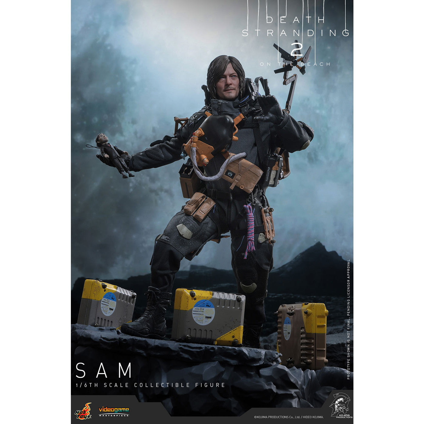 【予約安心出荷】[FIG] ビデオゲーム・マスターピース サム DEATH STRANDING 2: ON THE BEACH(デス・ストランディング2 オンザビーチ) 1/6 完成品 可動フィギュア(VGM#75) ホットトイズ(2026年10月)