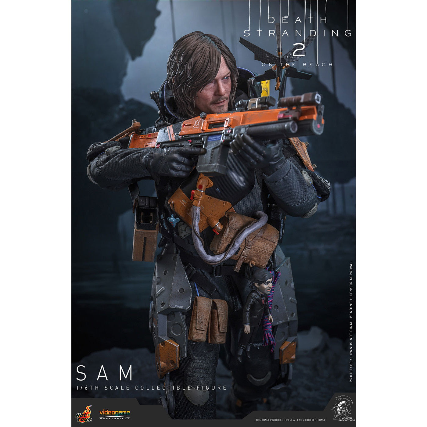 【予約安心出荷】[FIG] ビデオゲーム・マスターピース サム DEATH STRANDING 2: ON THE BEACH(デス・ストランディング2 オンザビーチ) 1/6 完成品 可動フィギュア(VGM#75) ホットトイズ(2026年10月)