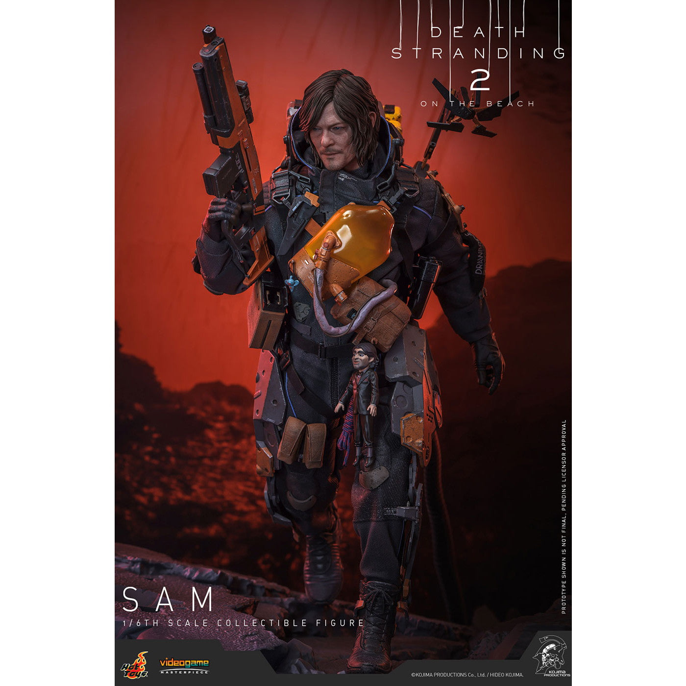 【予約安心出荷】[FIG] ビデオゲーム・マスターピース サム DEATH STRANDING 2: ON THE BEACH(デス・ストランディング2 オンザビーチ) 1/6 完成品 可動フィギュア(VGM#75) ホットトイズ(2026年10月)