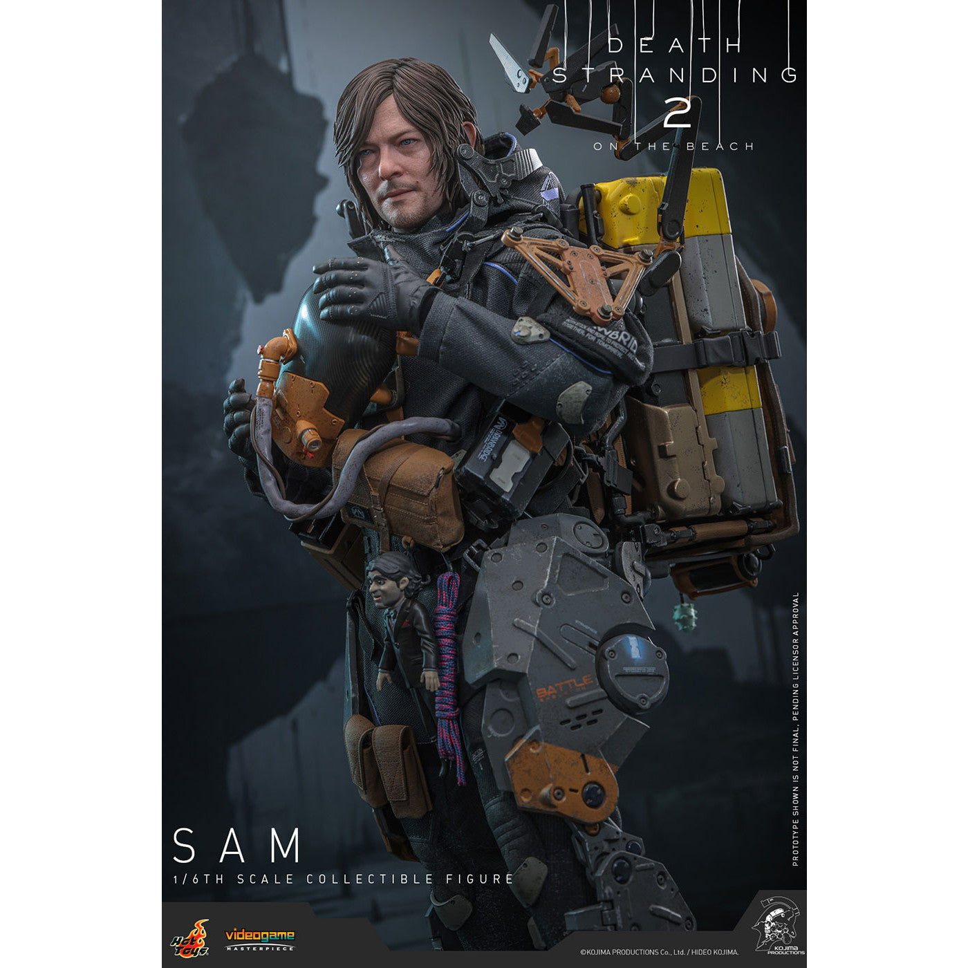 【予約安心出荷】[FIG] ビデオゲーム・マスターピース サム DEATH STRANDING 2: ON THE BEACH(デス・ストランディング2 オンザビーチ) 1/6 完成品 可動フィギュア(VGM#75) ホットトイズ(2026年10月)