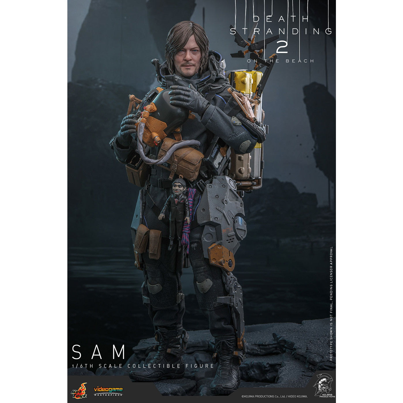 【予約安心出荷】[FIG] ビデオゲーム・マスターピース サム DEATH STRANDING 2: ON THE BEACH(デス・ストランディング2 オンザビーチ) 1/6 完成品 可動フィギュア(VGM#75) ホットトイズ(2026年10月)