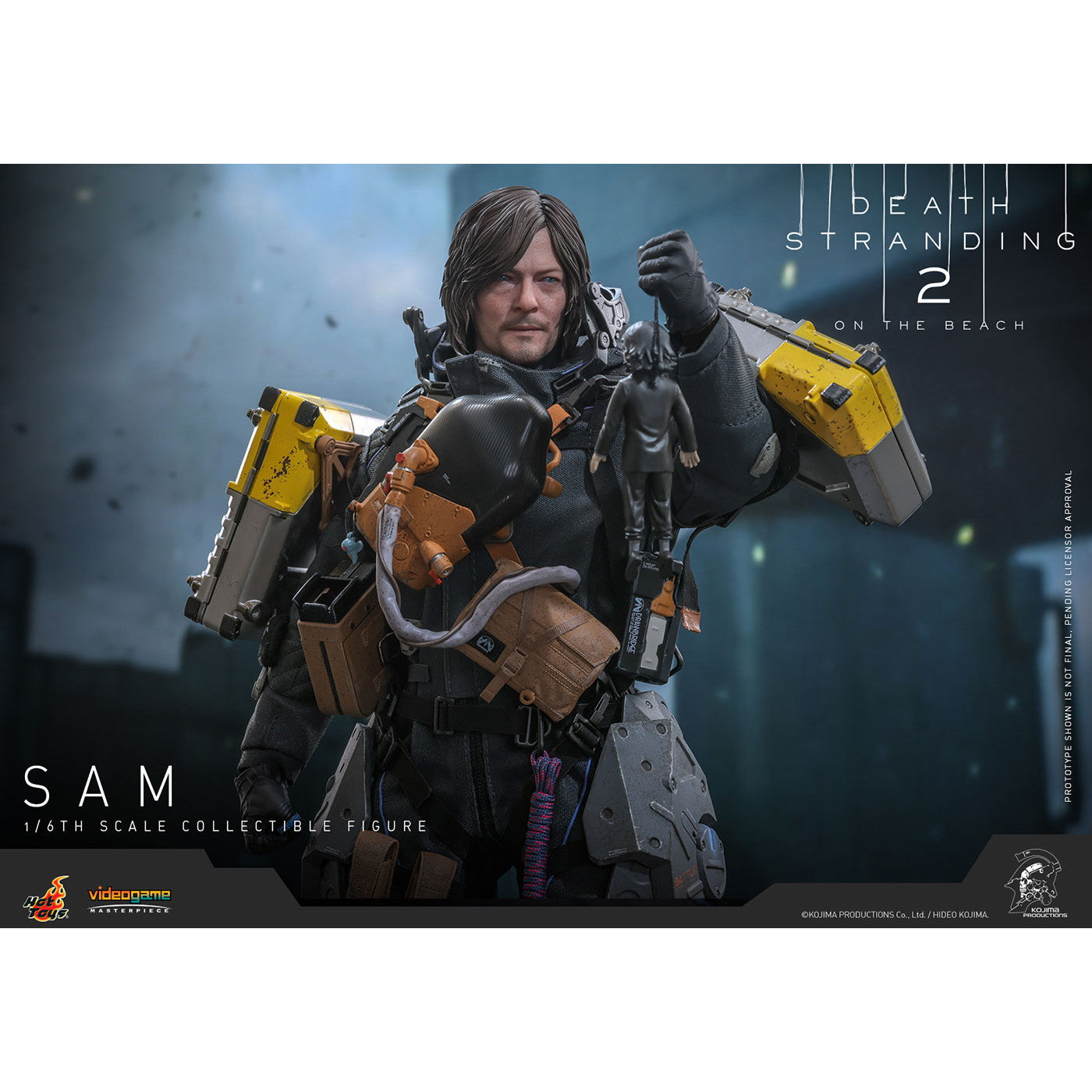 【予約安心出荷】[FIG] ビデオゲーム・マスターピース サム DEATH STRANDING 2: ON THE BEACH(デス・ストランディング2 オンザビーチ) 1/6 完成品 可動フィギュア(VGM#75) ホットトイズ(2026年10月)