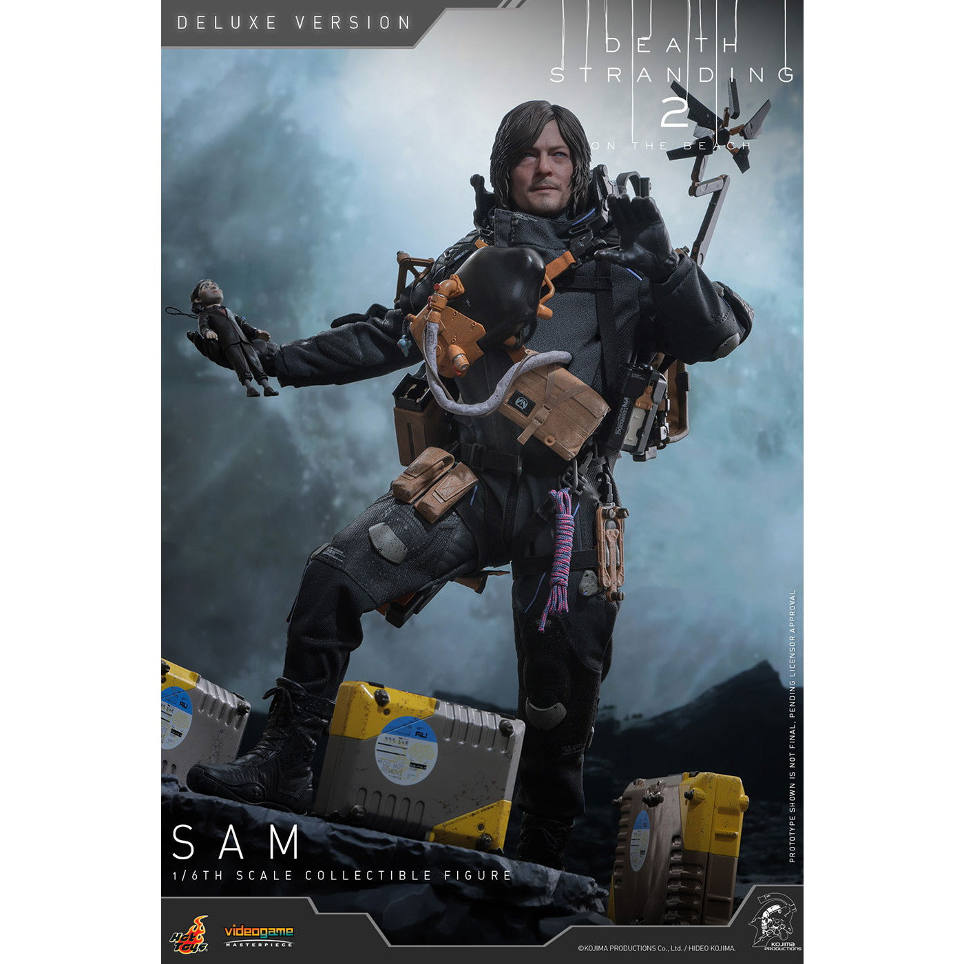 【予約安心出荷】[FIG] ビデオゲーム・マスターピース サム(デラックス版) DEATH STRANDING 2: ON THE BEACH(デス・ストランディング2 オンザビーチ) 1/6 完成品 可動フィギュア(VGM#76) ホットトイズ(2026年10月)