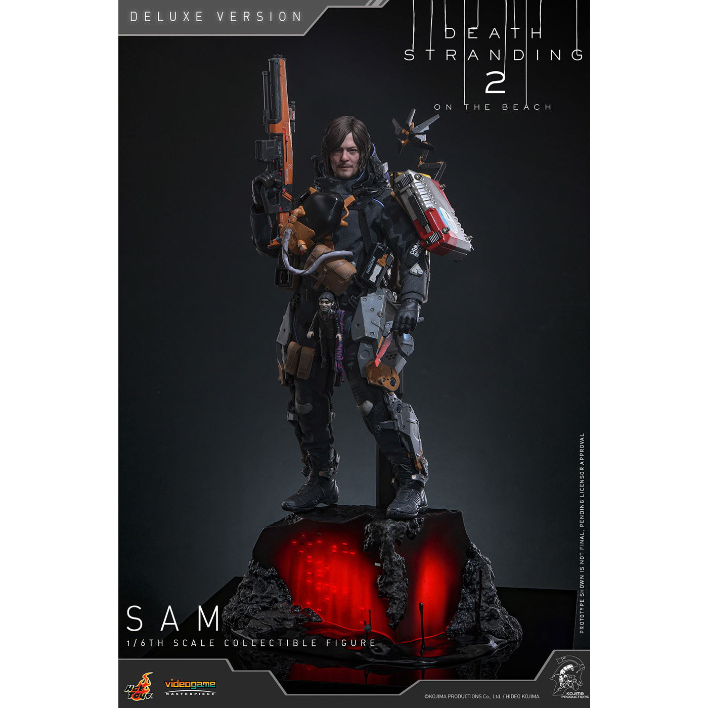 【予約安心出荷】[FIG] ビデオゲーム・マスターピース サム(デラックス版) DEATH STRANDING 2: ON THE BEACH(デス・ストランディング2 オンザビーチ) 1/6 完成品 可動フィギュア(VGM#76) ホットトイズ(2026年10月)