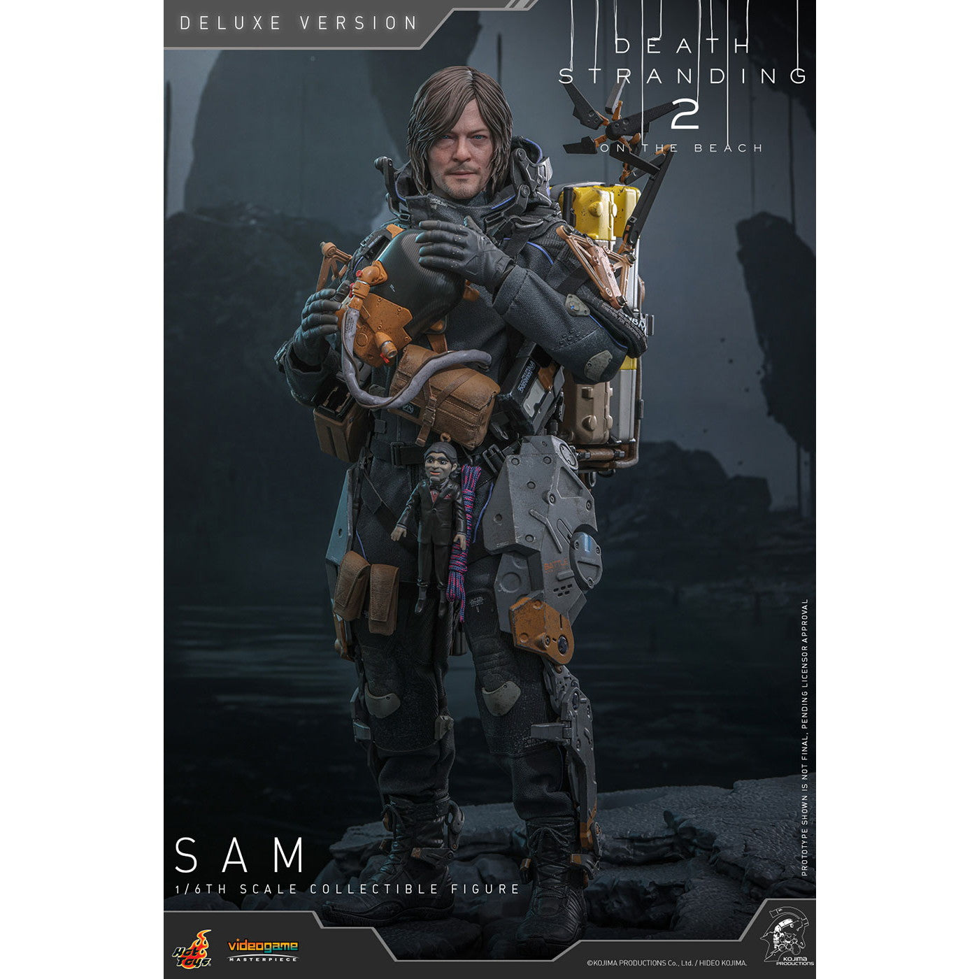 【予約安心出荷】[FIG] ビデオゲーム・マスターピース サム(デラックス版) DEATH STRANDING 2: ON THE BEACH(デス・ストランディング2 オンザビーチ) 1/6 完成品 可動フィギュア(VGM#76) ホットトイズ(2026年10月)