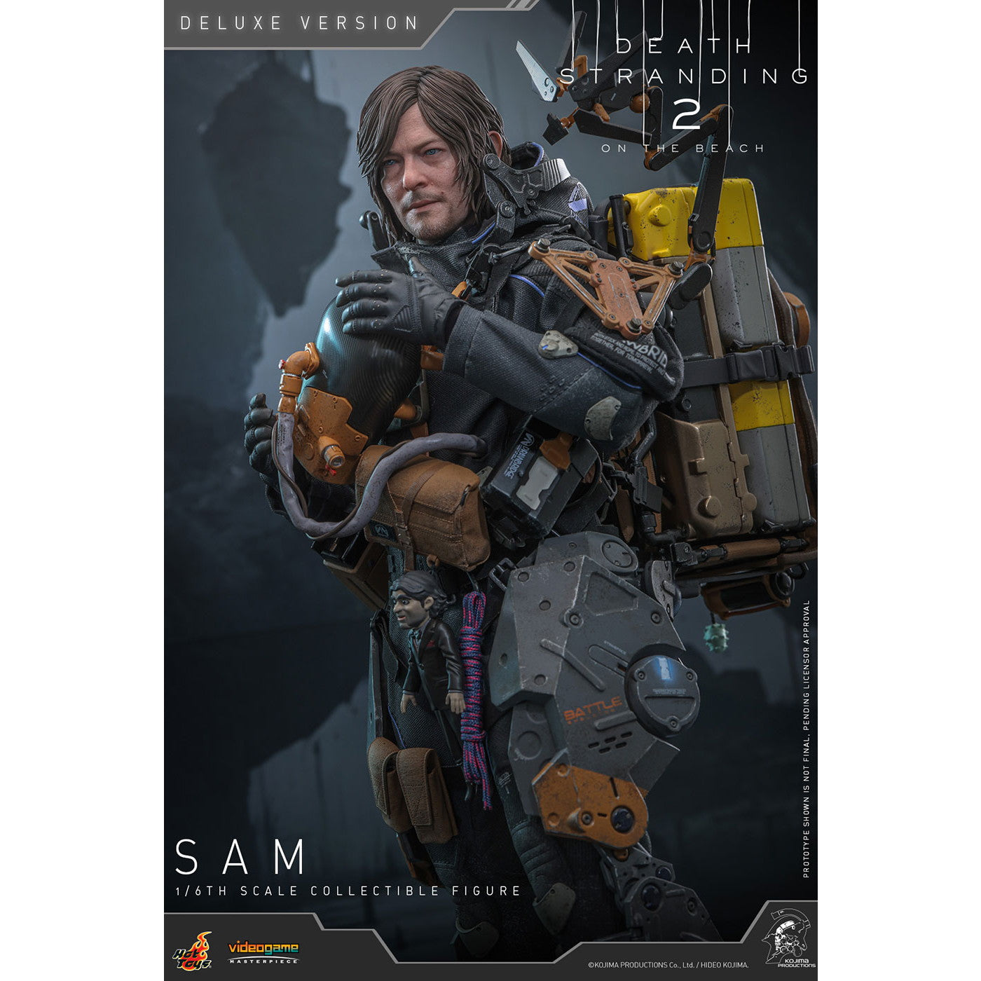 【予約安心出荷】[FIG] ビデオゲーム・マスターピース サム(デラックス版) DEATH STRANDING 2: ON THE BEACH(デス・ストランディング2 オンザビーチ) 1/6 完成品 可動フィギュア(VGM#76) ホットトイズ(2026年10月)