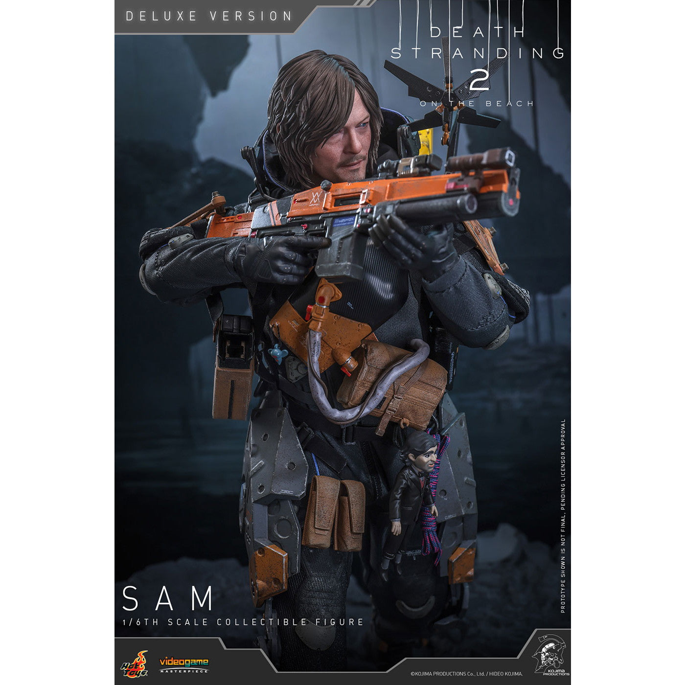 【予約安心出荷】[FIG] ビデオゲーム・マスターピース サム(デラックス版) DEATH STRANDING 2: ON THE BEACH(デス・ストランディング2 オンザビーチ) 1/6 完成品 可動フィギュア(VGM#76) ホットトイズ(2026年10月)