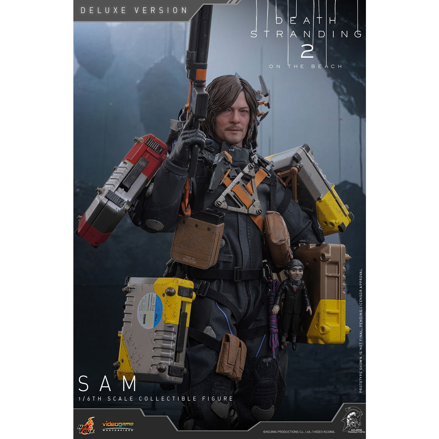 【予約安心出荷】[FIG] ビデオゲーム・マスターピース サム(デラックス版) DEATH STRANDING 2: ON THE BEACH(デス・ストランディング2 オンザビーチ) 1/6 完成品 可動フィギュア(VGM#76) ホットトイズ(2026年10月)