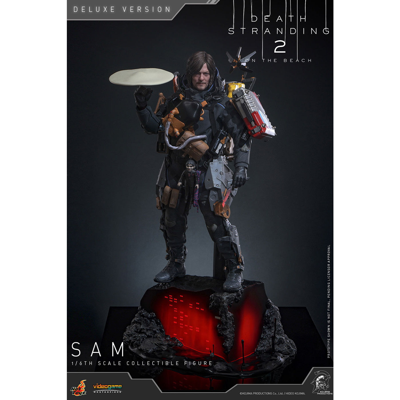 【予約安心出荷】[FIG] ビデオゲーム・マスターピース サム(デラックス版) DEATH STRANDING 2: ON THE BEACH(デス・ストランディング2 オンザビーチ) 1/6 完成品 可動フィギュア(VGM#76) ホットトイズ(2026年10月)