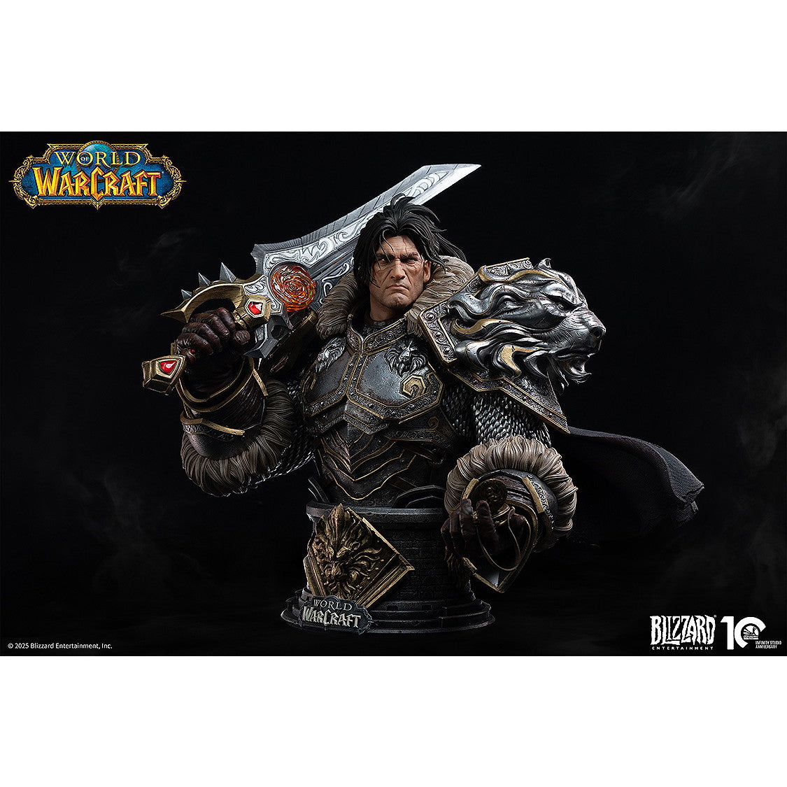 【予約安心出荷】[FIG] Infinity Studio×Blizzard Entertainment ヴァリアン・リン World of Warcraft(ワールドオブウォークラフト) 1/3バストモデル 完成品 フィギュア Infinity Studio(インフィニティスタジオ)(2026年7月)