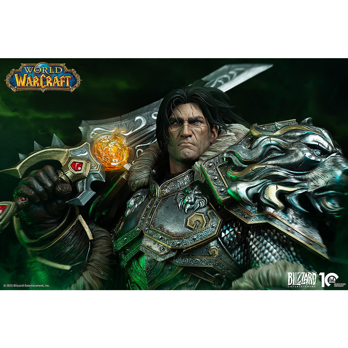 【予約安心出荷】[FIG] Infinity Studio×Blizzard Entertainment ヴァリアン・リン World of Warcraft(ワールドオブウォークラフト) 1/3バストモデル 完成品 フィギュア Infinity Studio(インフィニティスタジオ)(2026年7月)