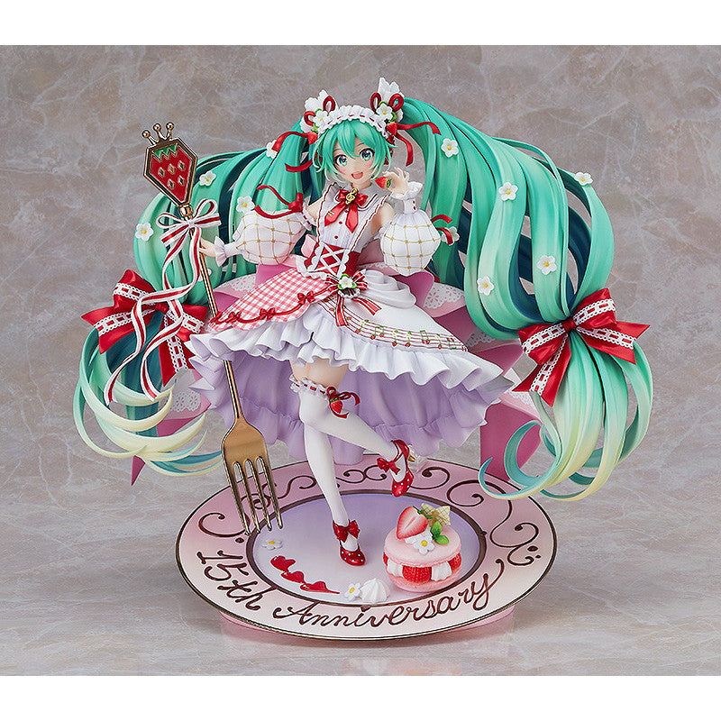 【予約安心出荷】[FIG] (再販) 初音ミク 15th Anniversary Ver. キャラクター・ボーカル・シリーズ01 初音ミク 1/7 完成品 フィギュア グッドスマイルカンパニー(2026年9月)