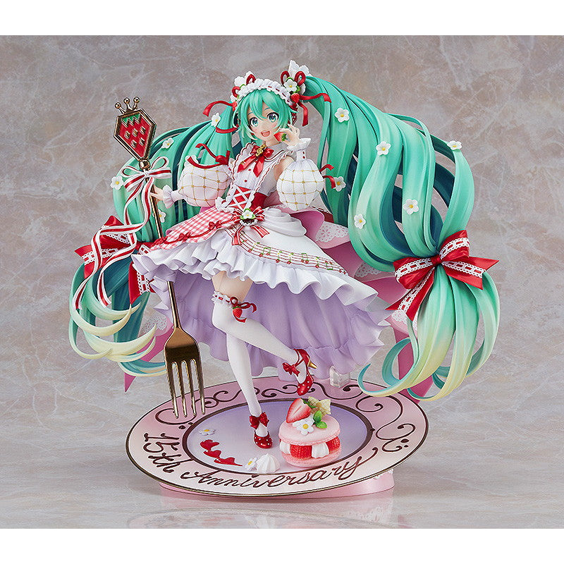 【予約安心出荷】[FIG] (再販) 初音ミク 15th Anniversary Ver. キャラクター・ボーカル・シリーズ01 初音ミク 1/7 完成品 フィギュア グッドスマイルカンパニー(2026年9月)