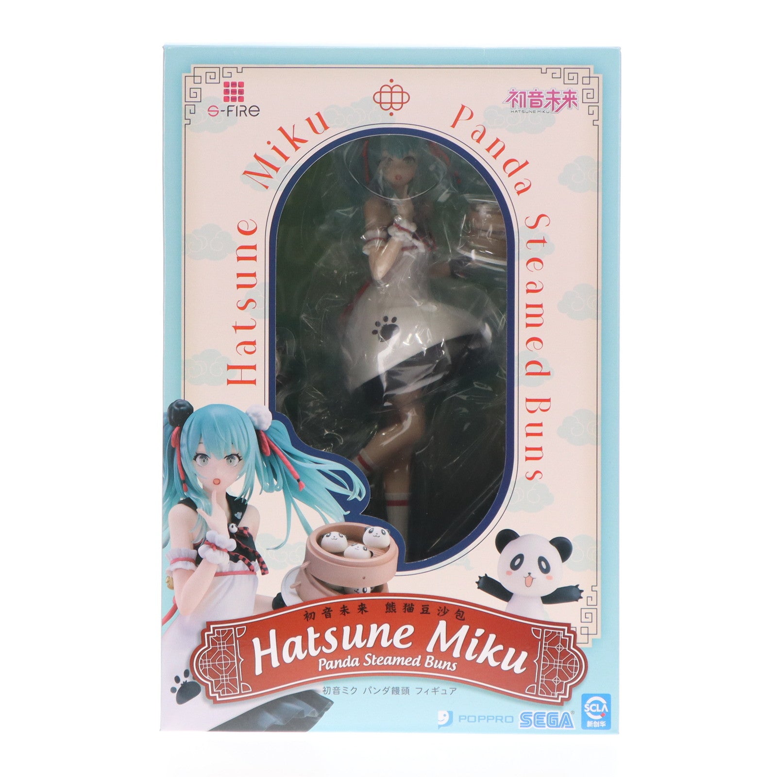 【中古即納】[FIG] S-FIRE限定 初音ミク パンダ饅頭 SEGA×Bilibili×POPPRO 完成品 フィギュア セガ(20231231)