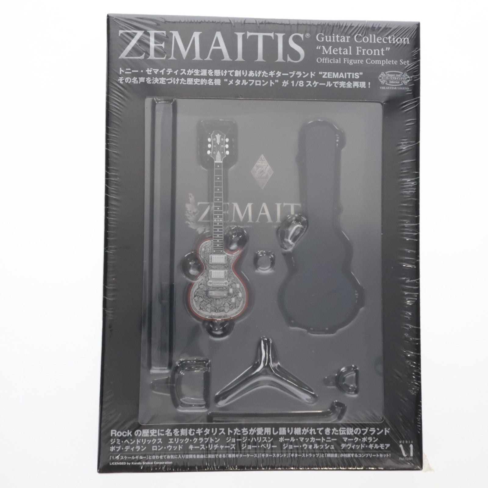 【中古即納】[FIG] ZEMAITIS Guitar Collection 『Metal Front』(ゼマイティス ギターコレクション メタルフロント) オフィシャルフィギュアコンプリートセット 1/8 完成品 メディアファクトリー(20111118)