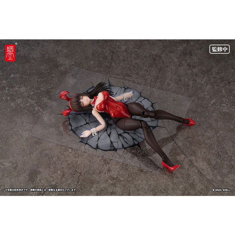 【予約安心出荷】[FIG] スキルエフェクトパーツ付属 空想JKシリーズ JK-01バニーガール レナ 1/12 完成品 アクションフィギュア SNAIL SHELL(蝸之殻)(2026年2月)