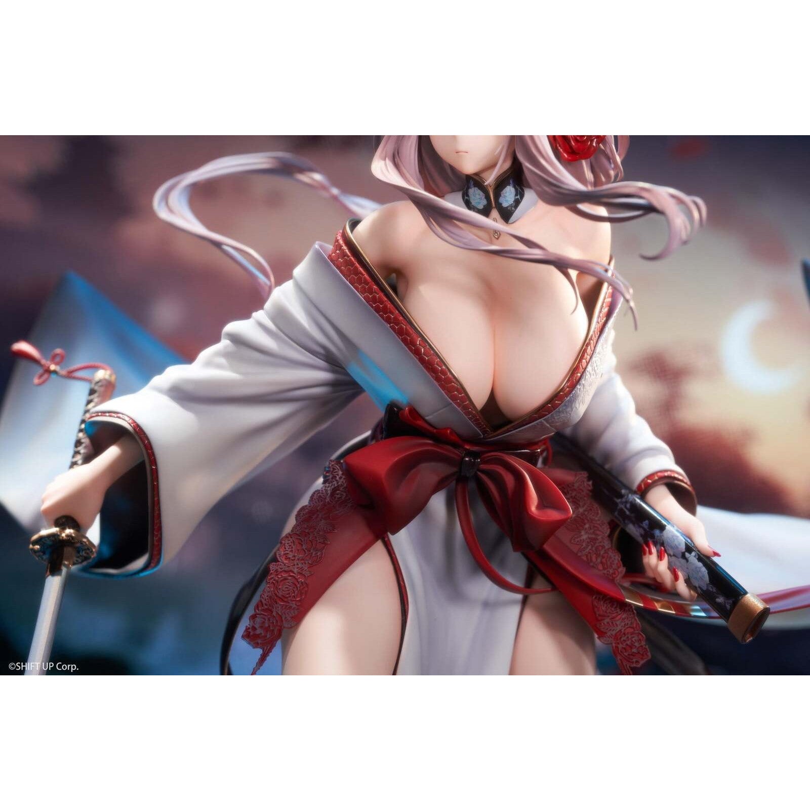 【予約安心出荷】[FIG] 紅蓮(ぐれん):ブラックシャドウ ロンギングフラワー 勝利の女神:NIKKE(ニケ) 1/4 完成品 フィギュア HOBBY SAKURA(ホビーサクラ)(2026年7月)