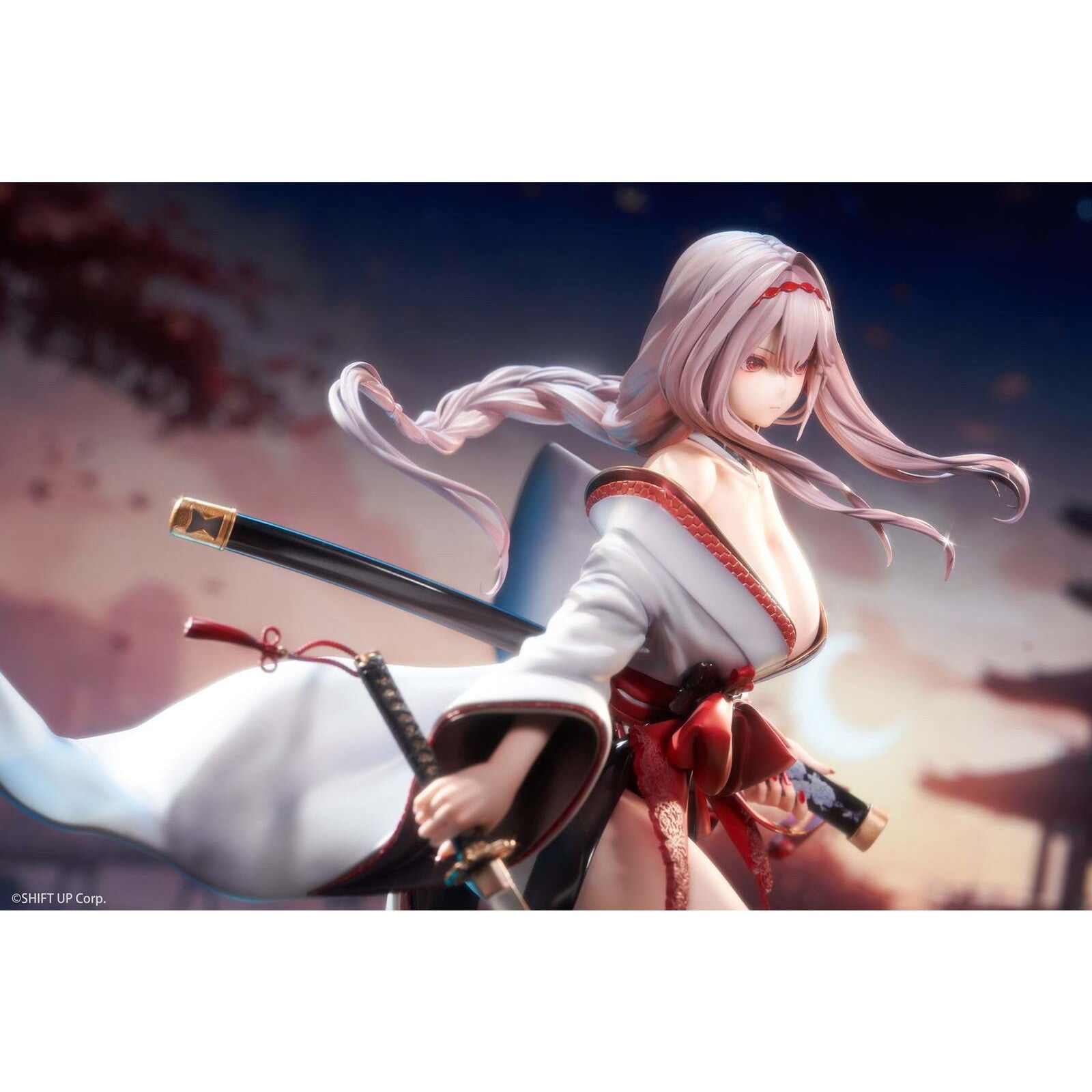【予約安心出荷】[FIG] タペストリー付属 紅蓮(ぐれん):ブラックシャドウ ロンギングフラワー 豪華版 勝利の女神:NIKKE(ニケ) 1/4 完成品 フィギュア HOBBY SAKURA(ホビーサクラ)(2026年7月)
