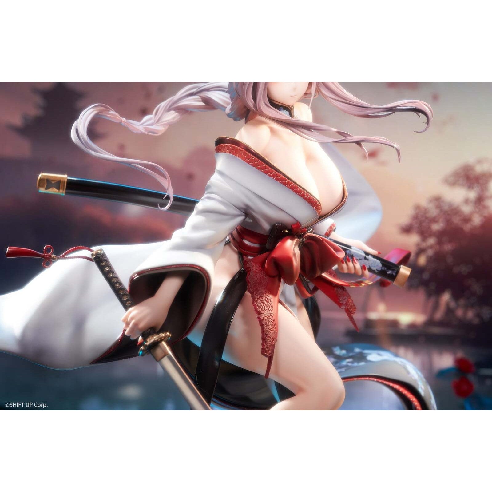 【予約安心出荷】[FIG] タペストリー付属 紅蓮(ぐれん):ブラックシャドウ ロンギングフラワー 豪華版 勝利の女神:NIKKE(ニケ) 1/4 完成品 フィギュア HOBBY SAKURA(ホビーサクラ)(2026年7月)