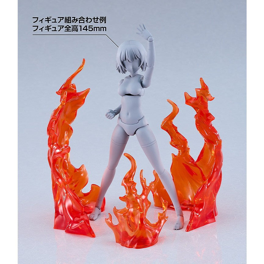 【新品】【お取り寄せ】[FIG] THEシンプルエフェクト『炎』 RED フィギュア用アクセサリ グッドスマイルカンパニー(20260227)