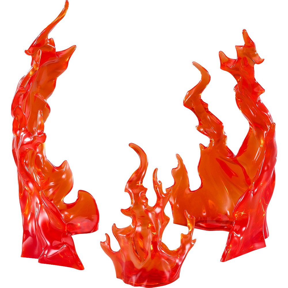 【新品】【お取り寄せ】[FIG] THEシンプルエフェクト『炎』 RED フィギュア用アクセサリ グッドスマイルカンパニー(20260227)