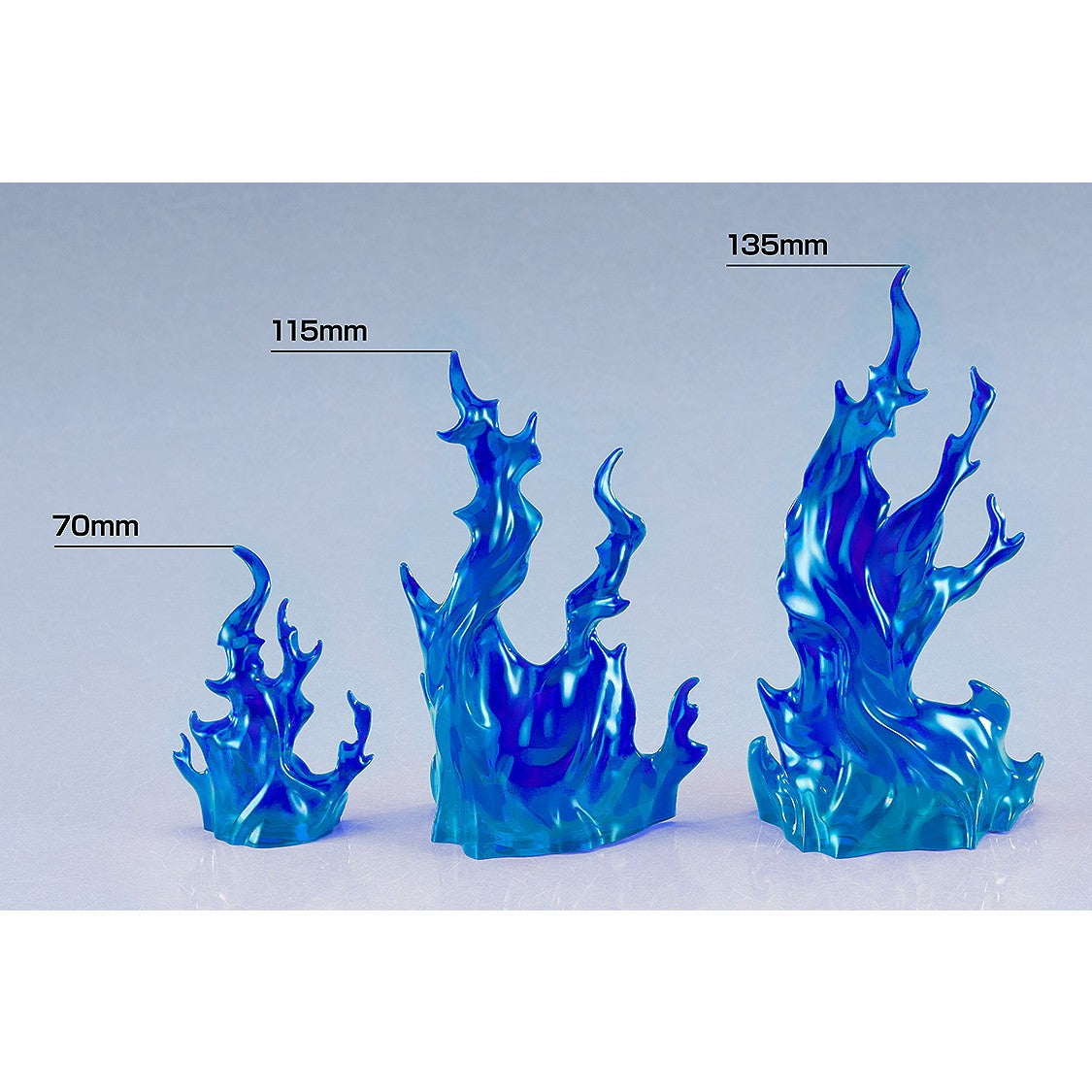 【新品】【お取り寄せ】[FIG] THEシンプルエフェクト『炎』 BLUE フィギュア用アクセサリ グッドスマイルカンパニー(20260227)