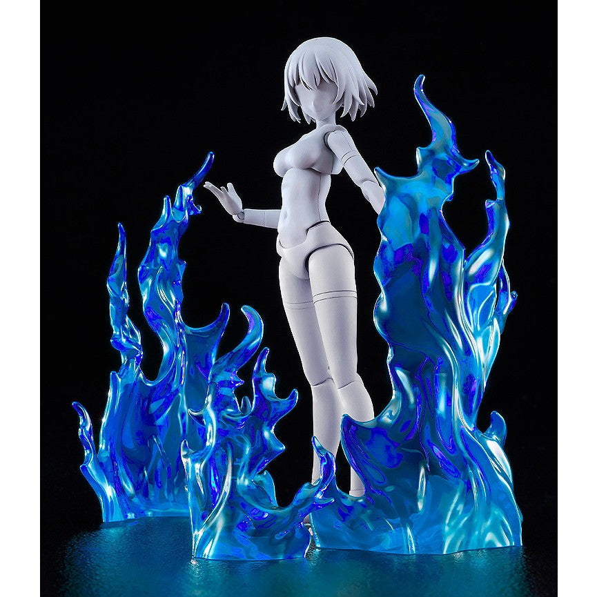 【新品】【お取り寄せ】[FIG] THEシンプルエフェクト『炎』 BLUE フィギュア用アクセサリ グッドスマイルカンパニー(20260227)