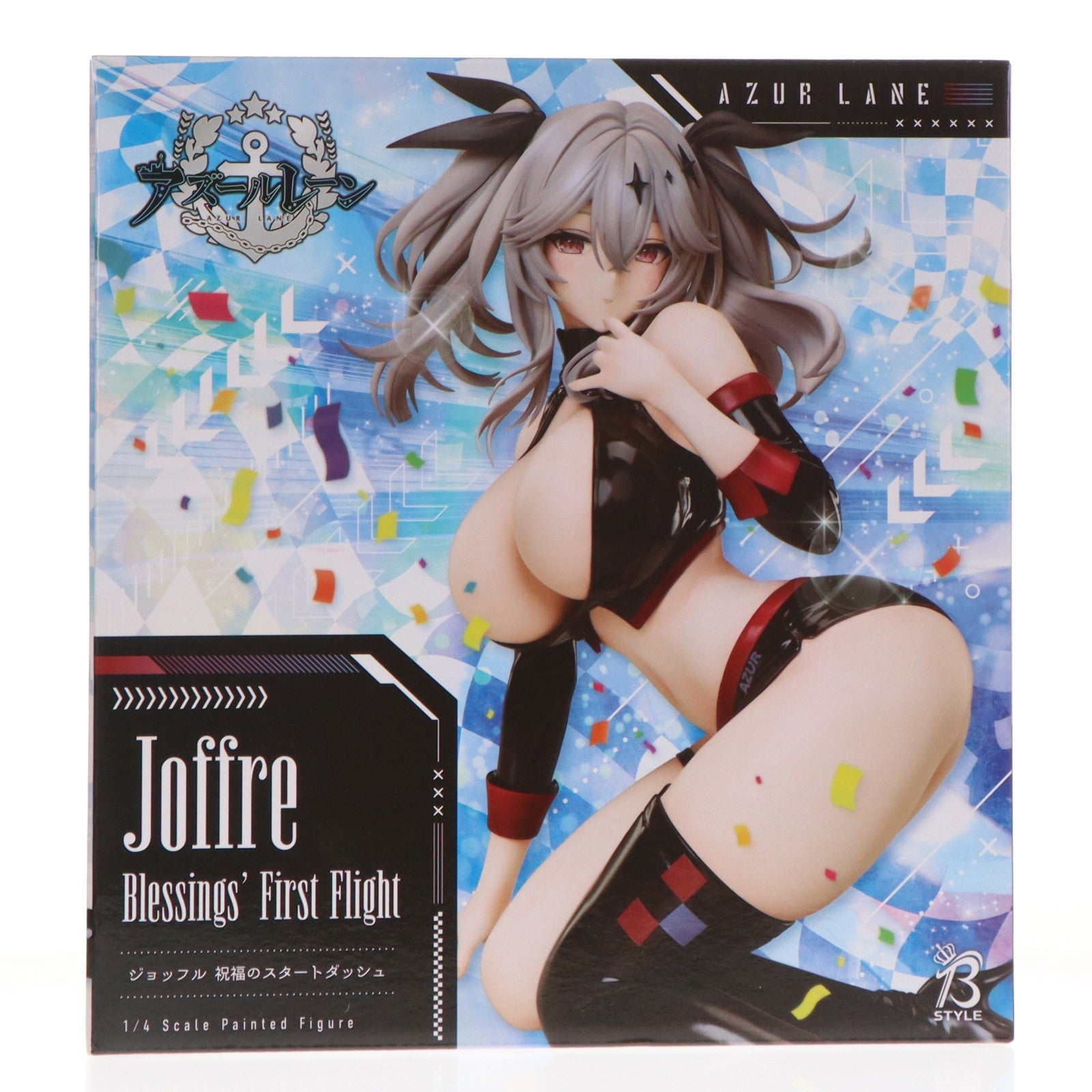 【中古即納】[FIG] B-style ジョッフル 祝福のスタートダッシュ アズールレーン 1/4 完成品 フィギュア FREEing(フリーイング)(20260212)