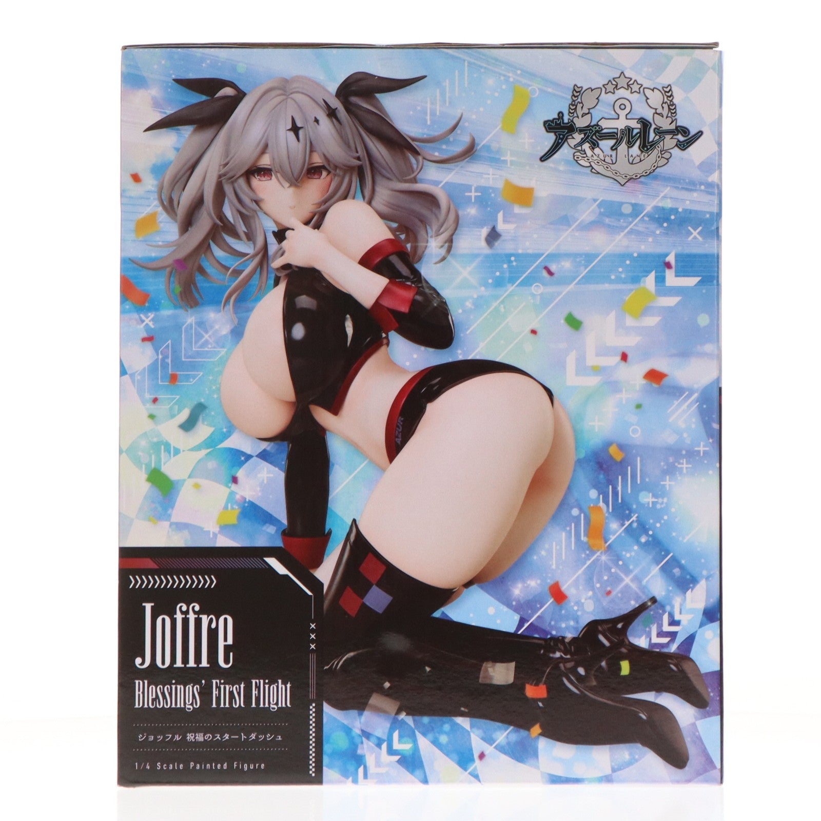 【中古即納】[FIG] B-style ジョッフル 祝福のスタートダッシュ アズールレーン 1/4 完成品 フィギュア FREEing(フリーイング)(20260212)