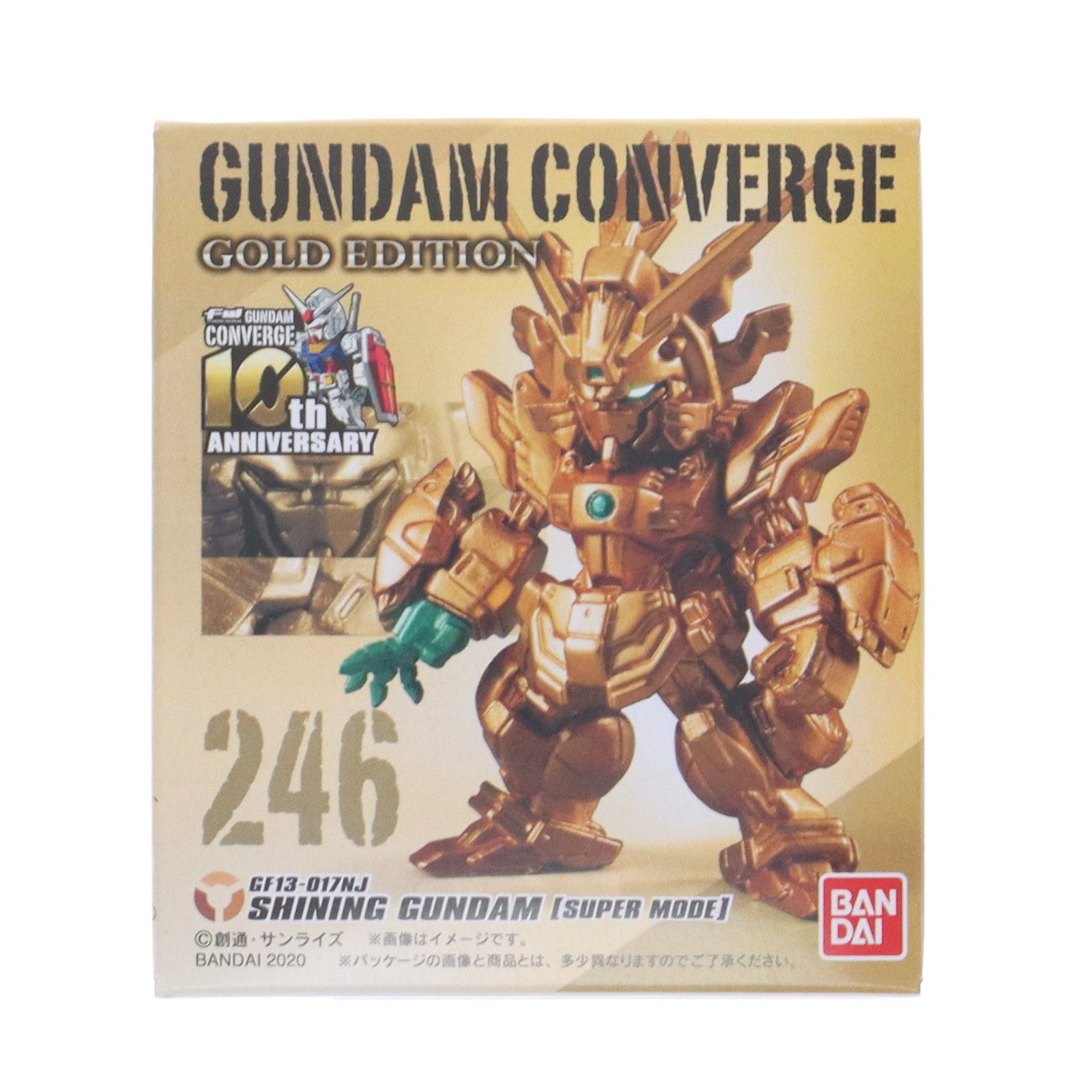 【中古即納】[FIG] (単品)(食玩) シャイニングガンダム(スーパーモード) FW GUNDAM CONVERGE(ガンダムコンバージ) GOLD EDITION 機動武闘伝Gガンダム フィギュア バンダイ(20201123)