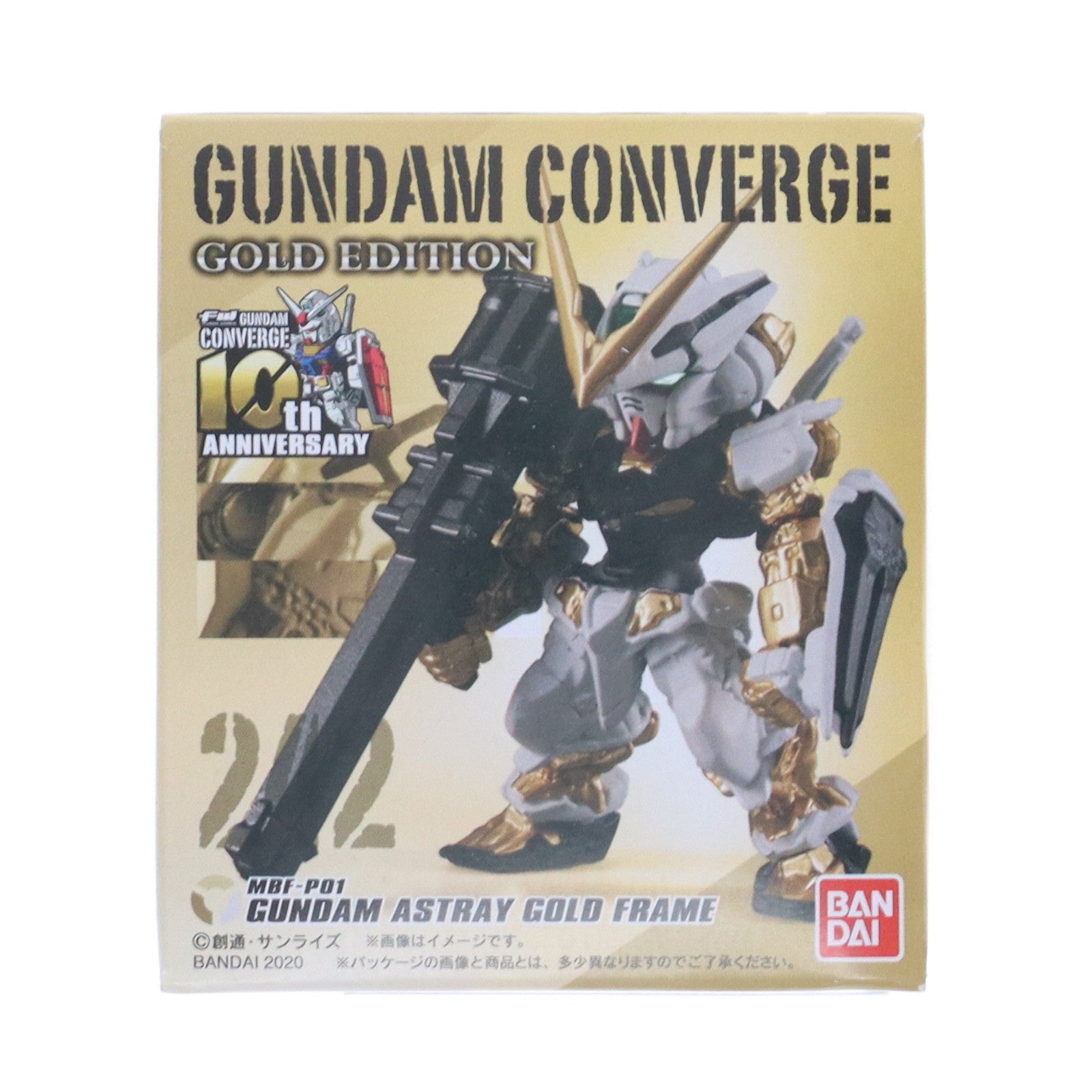【中古即納】[FIG] (単品)(食玩) ガンダムアストレイゴールドフレーム FW GUNDAM CONVERGE(ガンダムコンバージ) GOLD EDITION 機動戦士ガンダムSEED ASTRAY(シード アストレイ) フィギュア バンダイ(20201123)