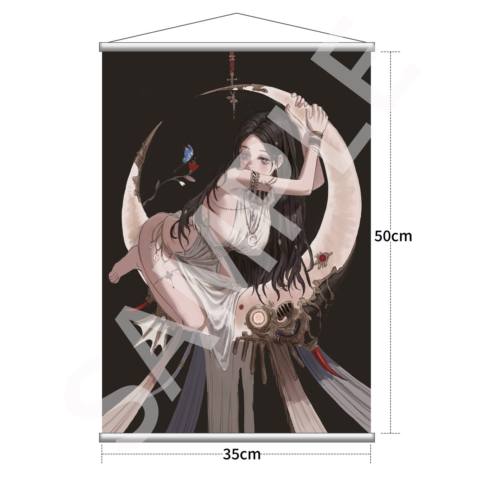 【予約安心出荷】[FIG] タペストリー付属 月の女神ルナ 豪華版 1/6 完成品 フィギュア Eclipse Feather(エクリプスフェザー)(2026年10月)