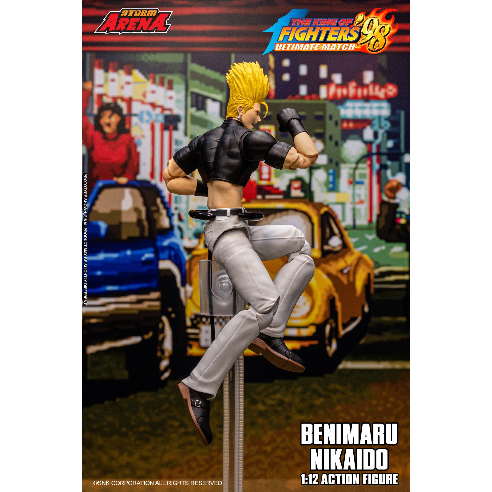 【予約安心出荷】[FIG] Storm Arena(ストームアリーナ) 二階堂紅丸(にかいどうべにまる) THE KING OF FIGHTERS '98 ULTIMATE MATCH(ザ・キング・オブ・ファイターズ98 アルティメットマッチ) 1/12 完成品 可動フィギュア(KFSA01) ストームコレクティブルズ(2026年3月)