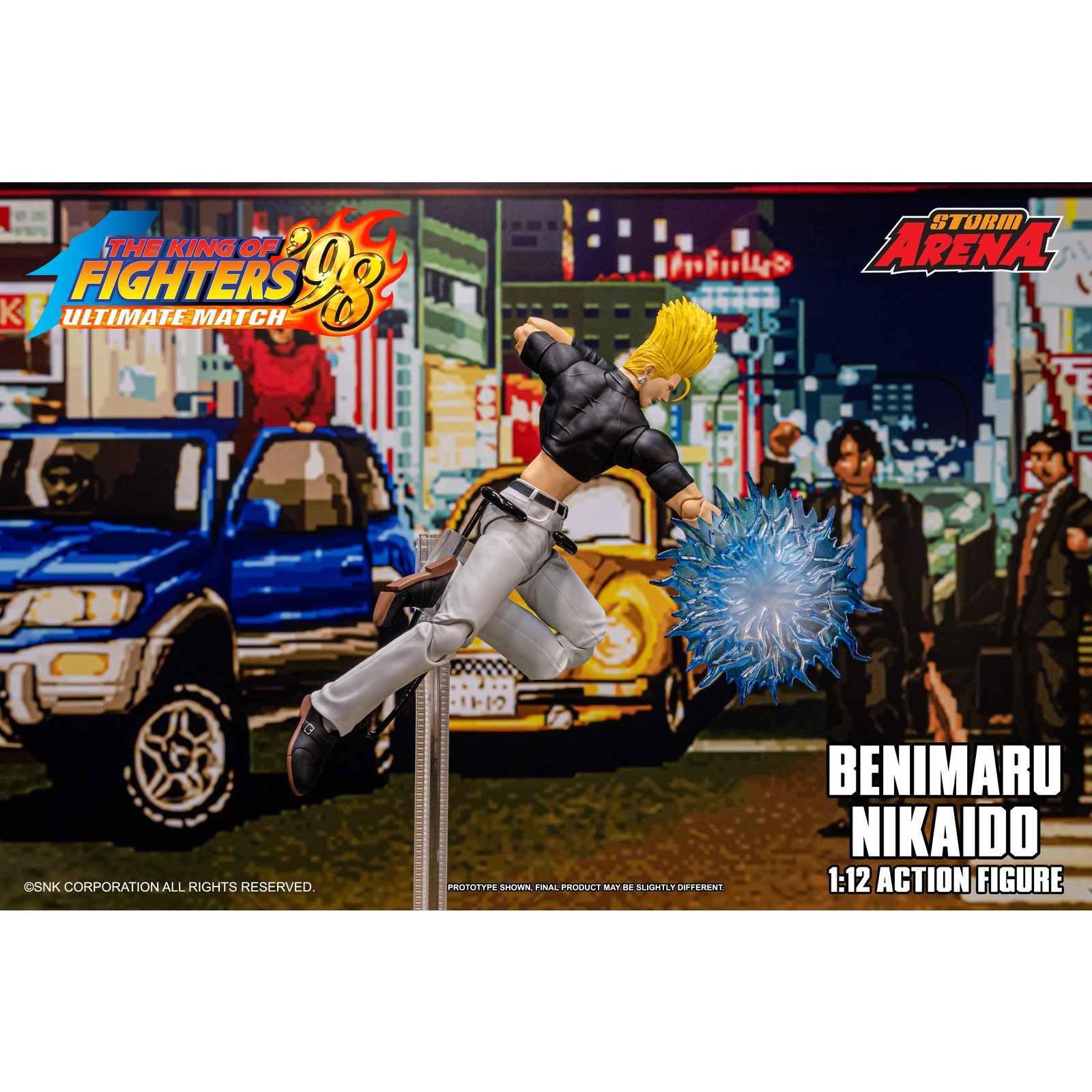 【予約安心出荷】[FIG] Storm Arena(ストームアリーナ) 二階堂紅丸(にかいどうべにまる) THE KING OF FIGHTERS '98 ULTIMATE MATCH(ザ・キング・オブ・ファイターズ98 アルティメットマッチ) 1/12 完成品 可動フィギュア(KFSA01) ストームコレクティブルズ(2026年3月)