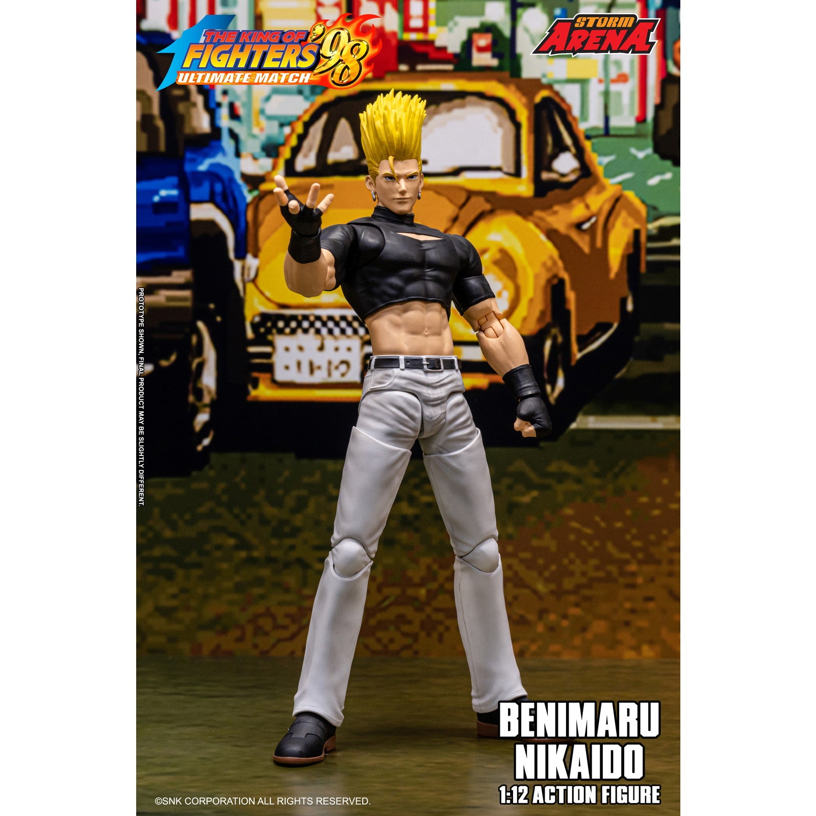 【予約安心出荷】[FIG] Storm Arena(ストームアリーナ) 二階堂紅丸(にかいどうべにまる) THE KING OF FIGHTERS '98 ULTIMATE MATCH(ザ・キング・オブ・ファイターズ98 アルティメットマッチ) 1/12 完成品 可動フィギュア(KFSA01) ストームコレクティブルズ(2026年3月)