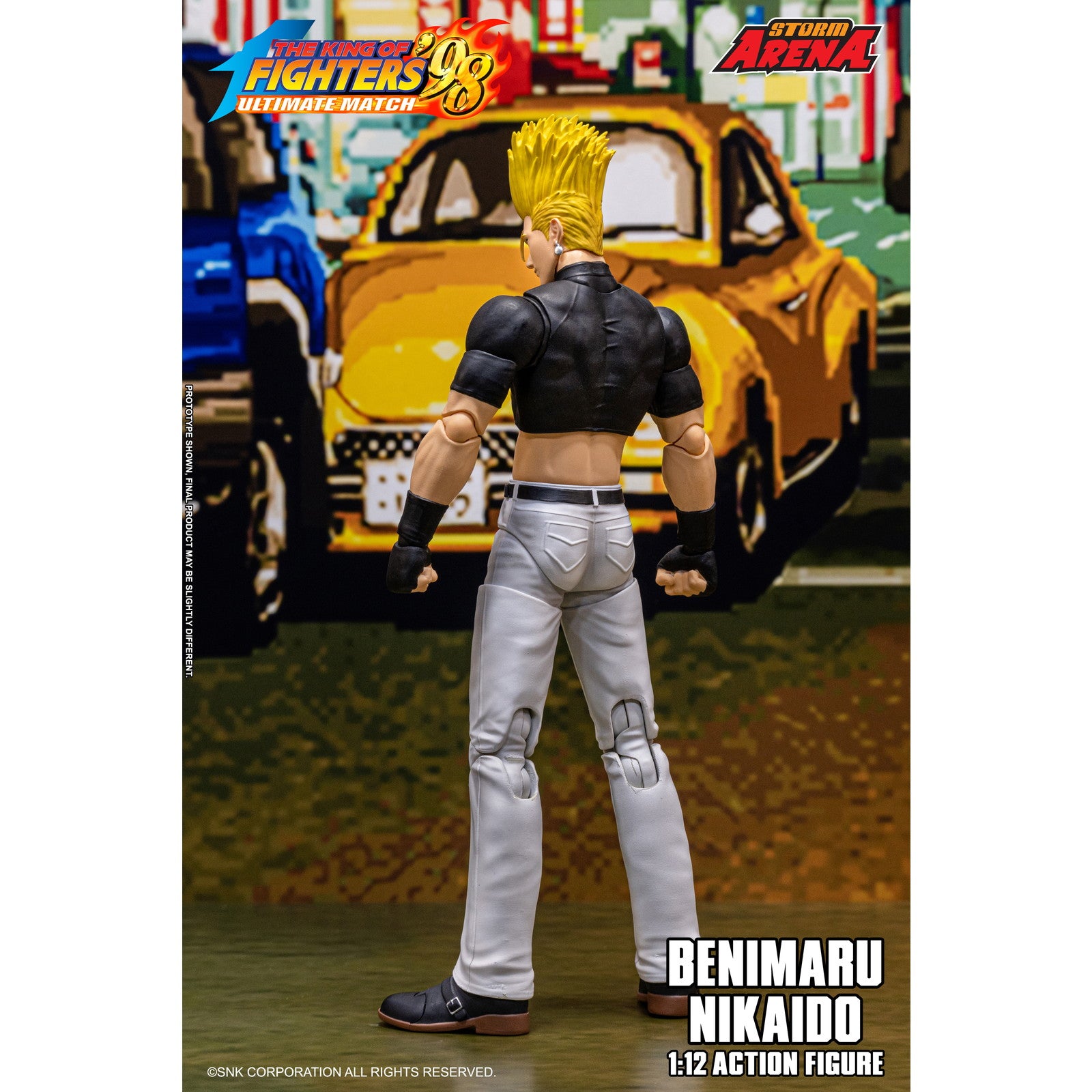 【予約安心出荷】[FIG] Storm Arena(ストームアリーナ) 二階堂紅丸(にかいどうべにまる) THE KING OF FIGHTERS '98 ULTIMATE MATCH(ザ・キング・オブ・ファイターズ98 アルティメットマッチ) 1/12 完成品 可動フィギュア(KFSA01) ストームコレクティブルズ(2026年3月)